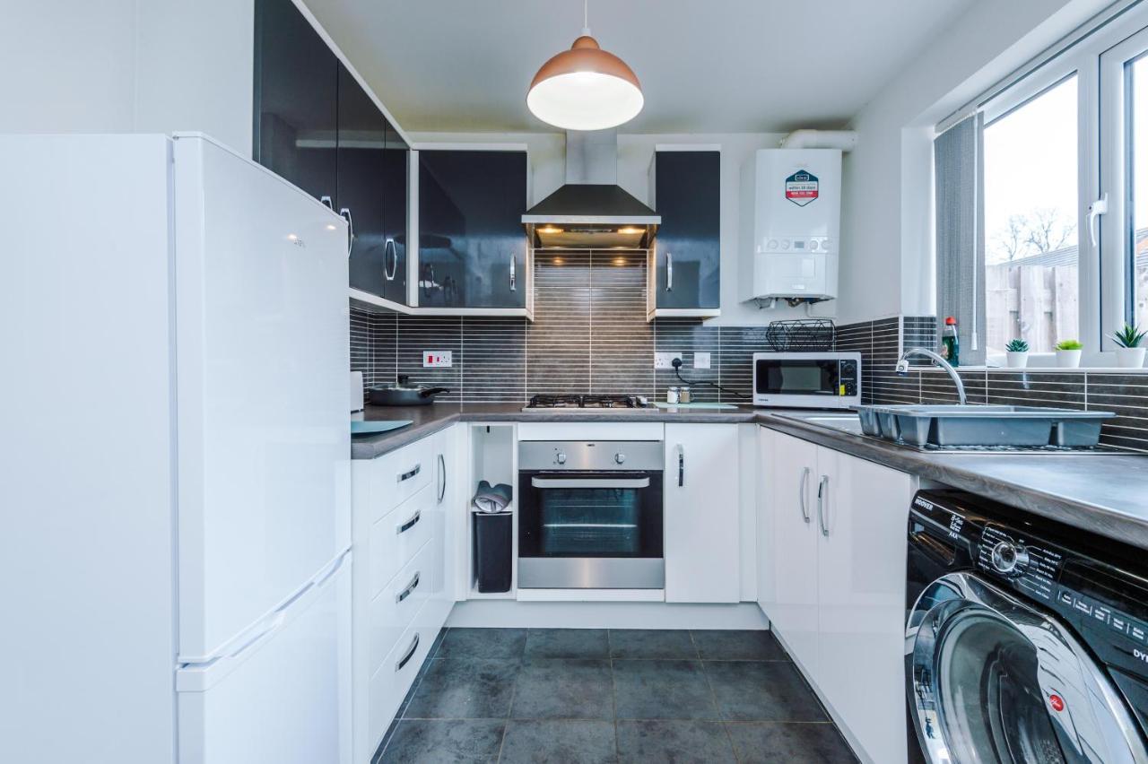 Willa Chic 2 Bed House With Garden & Free Parking Manchester Zewnętrze zdjęcie