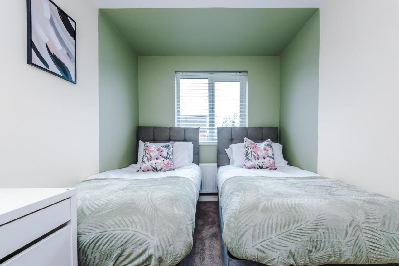 Willa Chic 2 Bed House With Garden & Free Parking Manchester Zewnętrze zdjęcie
