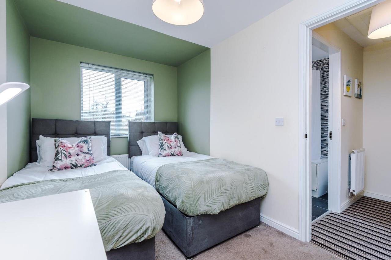 Willa Chic 2 Bed House With Garden & Free Parking Manchester Zewnętrze zdjęcie