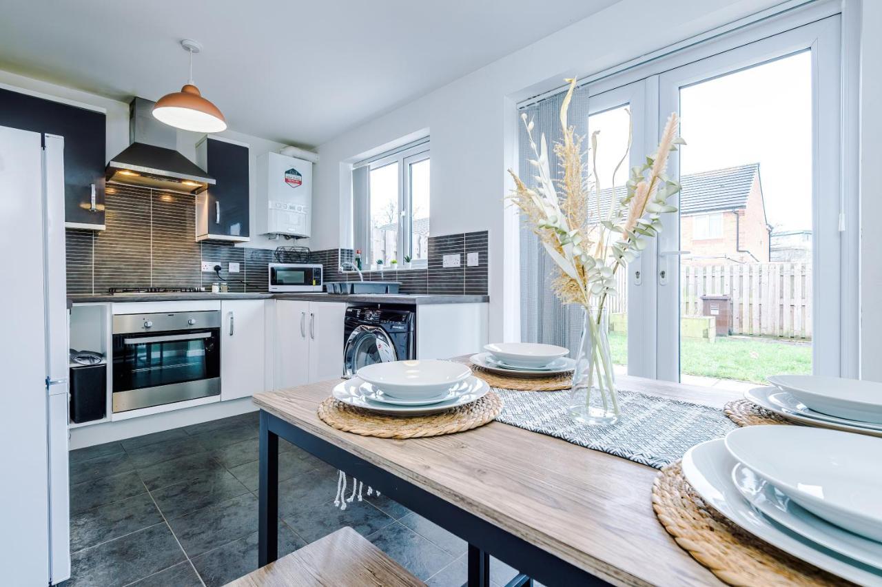 Willa Chic 2 Bed House With Garden & Free Parking Manchester Zewnętrze zdjęcie