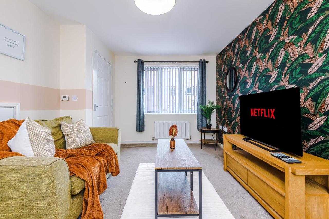 Willa Chic 2 Bed House With Garden & Free Parking Manchester Zewnętrze zdjęcie